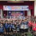 全國躲避球錦標賽台中熱血開打-287朵康乃馨傳遞母親節溫情
