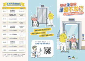 提升居住安全與便利性-中市補助社區優化無障礙設施-即日起至8/31受理申請