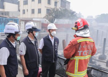 內政部「新平好室」社宅火警嚴重空污-中市府鐵腕重罰最高500萬