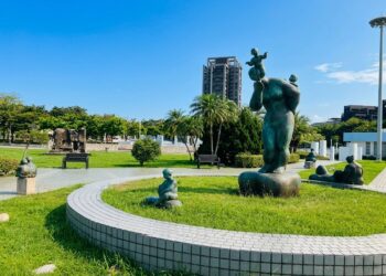 豐樂雕塑公園54件雕塑作品啟動年度保養-中市建設局：專業修復重現戶外藝術風采