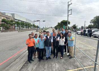 大甲幼獅工業區聯外交通再突破！中市建設局投入1,566萬拓寬黎明路-提升日南陸橋通行效率