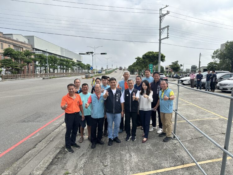 大甲幼獅工業區聯外交通再突破！中市建設局投入1,566萬拓寬黎明路-提升日南陸橋通行效率