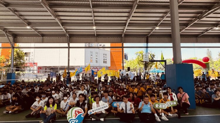 青春躍起熱血開打！中市國中排球賽19校爭冠