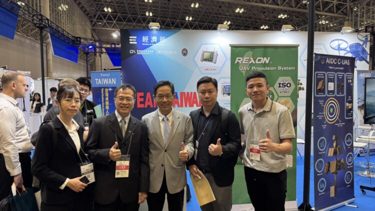 台中企業馬達及驅動控制器製造實力卓越-驚艷日本無人機展覽