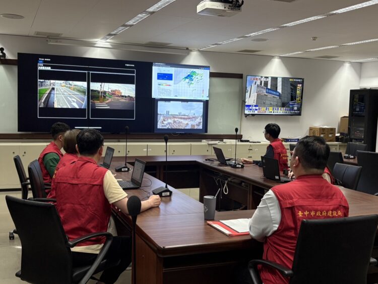 梅雨鋒面來襲、防汛戒備升級!中市建設局啟動三級應變守護市民安全
