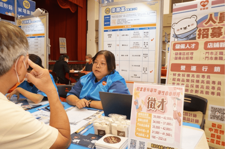 助中高齡職涯再續航！-中市府6/17北區樂齡就業徵才薪資上看7萬