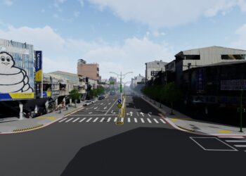 進化北路人本改善進入最後階段！-中市府6/12至17夜間道路燙平施工-提醒用路人提前改道