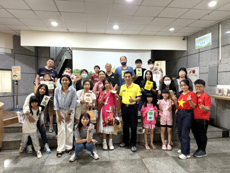 越南紙藝迎端午-台中新住民藝文中心跨文化手作展現共融魅力
