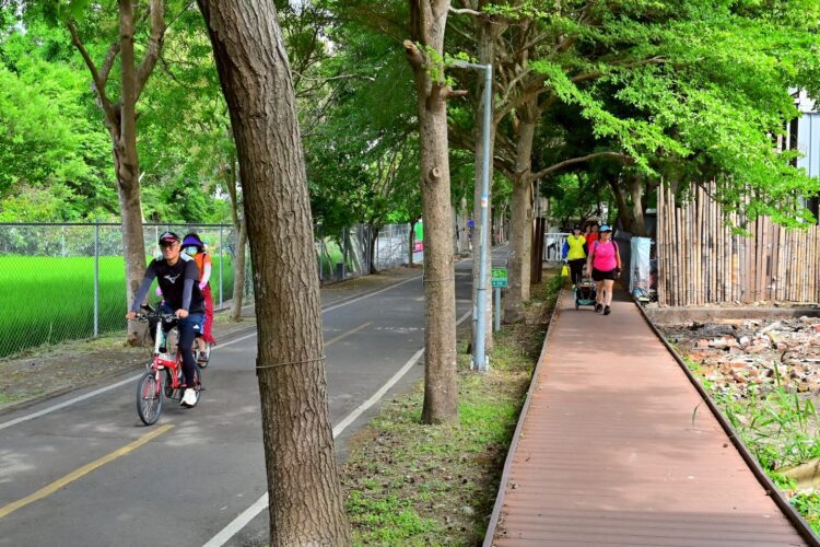 台中潭雅神綠園道升級完工!人車分流、軍地縫合-打造安心悠遊新體驗