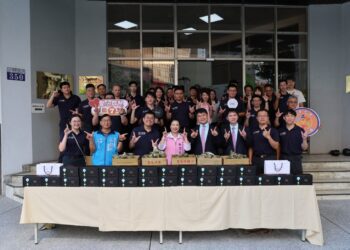 中市議員攜手企業贈270顆平安粽慰勞消防英雄- 消防局:端午前夕最溫馨的鼓舞