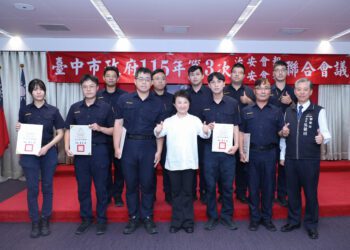 守護最幸福城市！中市毒駕查緝量提升125%成果亮眼-盧秀燕讚警「城市英雄」