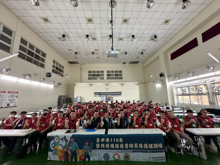 榮獲六都第一再出發！-中市替代役備役召集訓練豐原開訓-充實地方災防量能