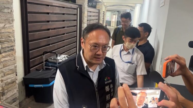 和平區蝴蝶谷步道落石山難-鄭副市長深夜慰問家屬、全力協助善後