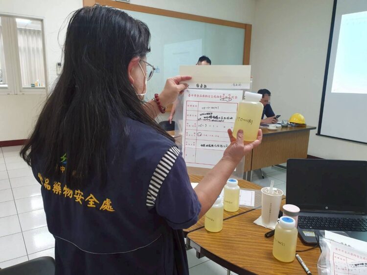中聯油脂大豆沙拉油「苯駢芘」超標-中市食安處第一時間聯合稽查-勒令業者即刻停工、全面下架回收