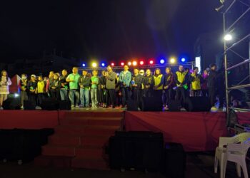 彰化市跨年晚會嗨翻天 歌后孫淑媚與民眾一起倒數迎接馬年到來