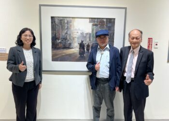 影音/彰化縣美術家接力展 「謝政憲眼中的彰化」水彩個展