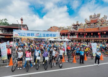 南投旅遊百K小鎮漫遊-竹山鄉野生態傳騎　北中南逾500騎士歡聚樂逍遙