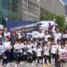 世足迷快衝捷運站!台中「巨型綠草皮足門」亮相 拍宣戰照再抽官方限定周邊