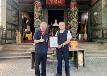 彰化榮服攜手招福宮送愛榮民眷 中元善念化祝福