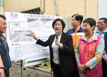 彰縣府投入1,769萬元 改善南彰危險路段及道路不平