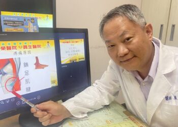 男騎車健身每月攻玉山　運動過度引發鵝足肌腱發炎