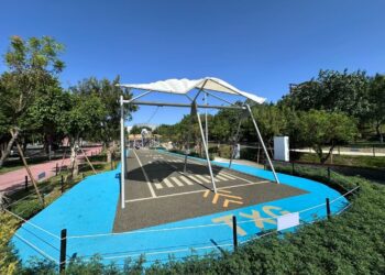 全台最長「32米雙軌滑索」亮相　台中市民野餐日11/10中央公園開放體驗