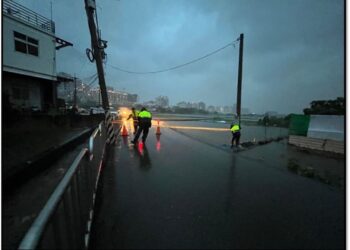 中市淹水感測器智慧監控　提升防汛預警效果