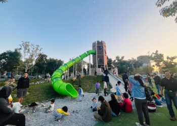 北屯南興公園大樹原野遊戲場啟用　親子共同探索自然樂趣　