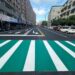 綠斑馬大改造 中市交通局新標線提升行人過路安全