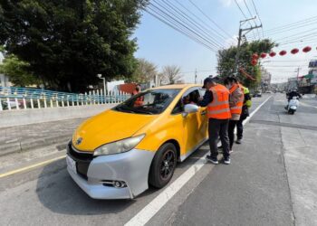 保障民眾搭乘權益　中市交通局加強跳表收費稽查