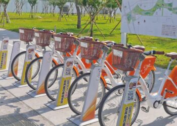 台中YouBike連線　與網美一「騎」逛中央公園和逢甲夜市