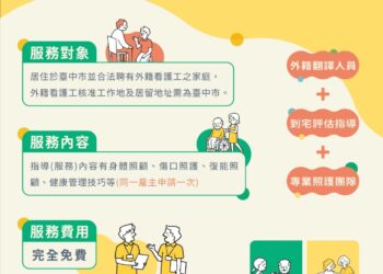 中市推動家庭看護工照護提升計畫 有效提升照護品質