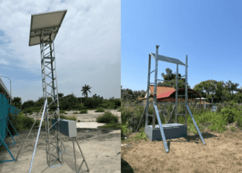 防範非法棄置廢棄物 中市烏日區設置太陽能智慧監控