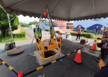中市勞工局加強防範局限空間作業災害 呼籲業者做好通風與監測