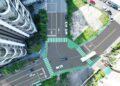 嶺東學區通學更安心! 中市嶺東路道路優化預計4月底完工