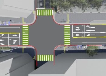 打造友善行人環境　中市建設局啟動太平中興東路二階施作