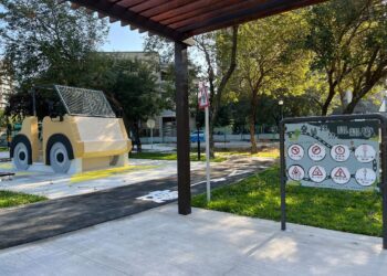 中市首座「兒童交通主題公園」啟用　助學童從小學習道安觀念