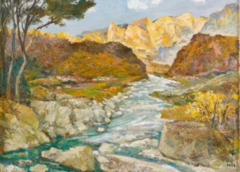 重點藏品搶先看　中美館葉火城〈火炎山下〉將於開館展亮相