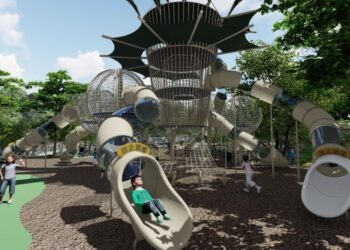 中市清水鰲峰山公園新設計！　陽光草坪與生態環境完美結合