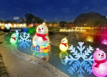 中市豐原燈飾迎接聖誕歡樂季 浪漫耶誕點亮節慶心情
