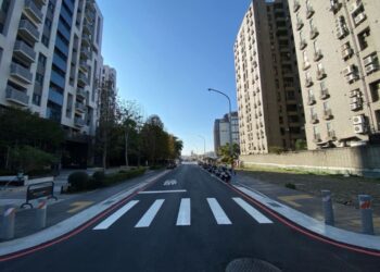 中市南區福田一街開闢工程完工通車 人本交通環境再升級