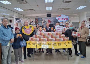 總統府春節前致贈茂谷柑 關懷彰化榮家長輩傳遞溫暖祝福