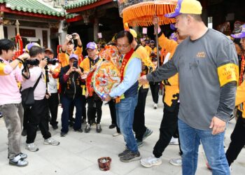 南瑤宮第一期修復工程順利完工 舉行起駕團拜遶境四城門