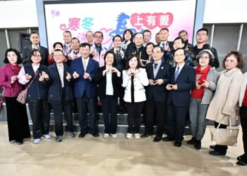 彰縣府春節關懷 公私協力展開「寒冬送暖 馬上有愛」