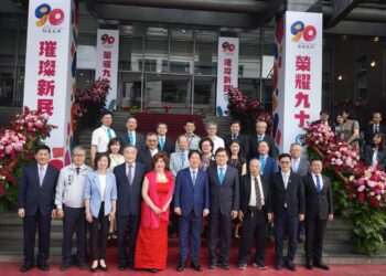 總統蒞臨祝賀！新民高中90週年校慶登場　肯定辦學成果與教育平權
