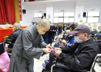 影音/彰化榮家首度與慈濟舉辦歲末祝福 分享一甲子的祝福與喜悅