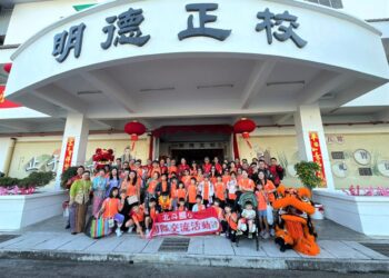 鼓聲傳情跨國界! 北斗國小赴馬來西亞明德正校 交流「二十四節令鼓」