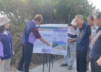 影音/芳苑鄉長林保玲關注鄉內道路安全 積極爭取資源改善建設