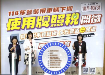 114年營業用車輛下期使用牌照稅開徵 逾29萬輛六都占比87%