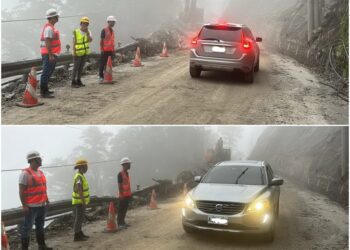 中橫宜蘭支線米摩登段8/1搶通　夜間管制通行